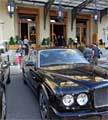 Expensive cars at the casino